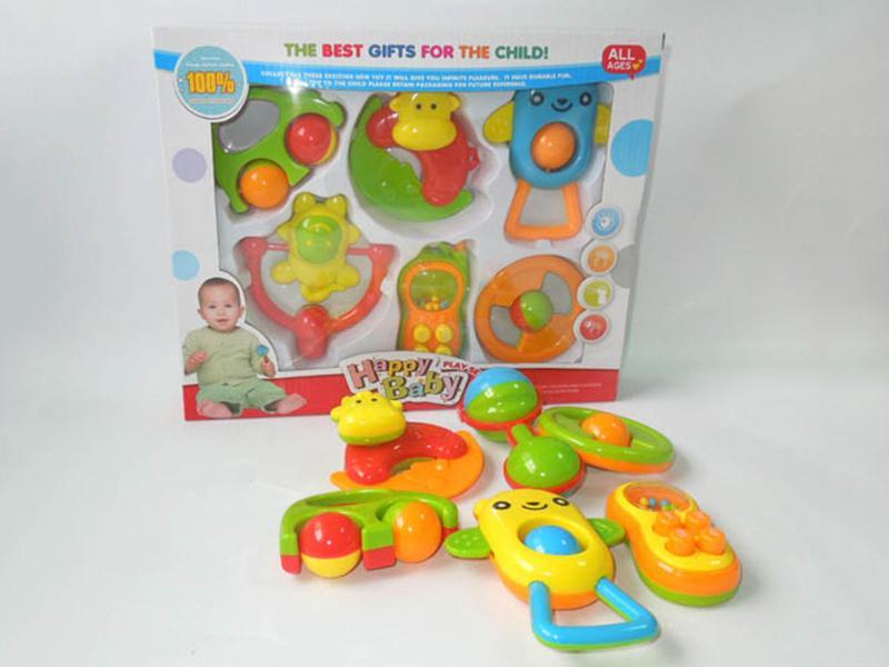 6pcs shaking bell toy