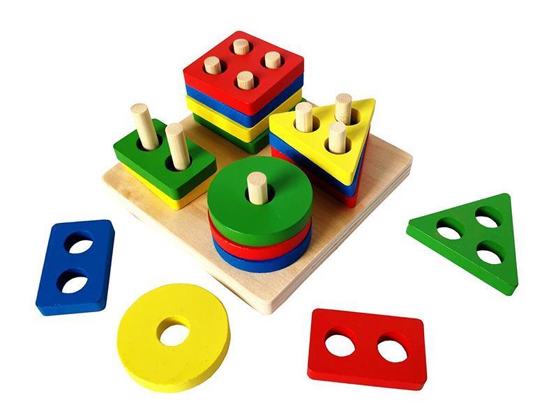 Wooden Shape Matching Toy