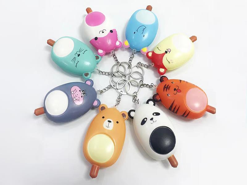 8pcs PU Key Chain