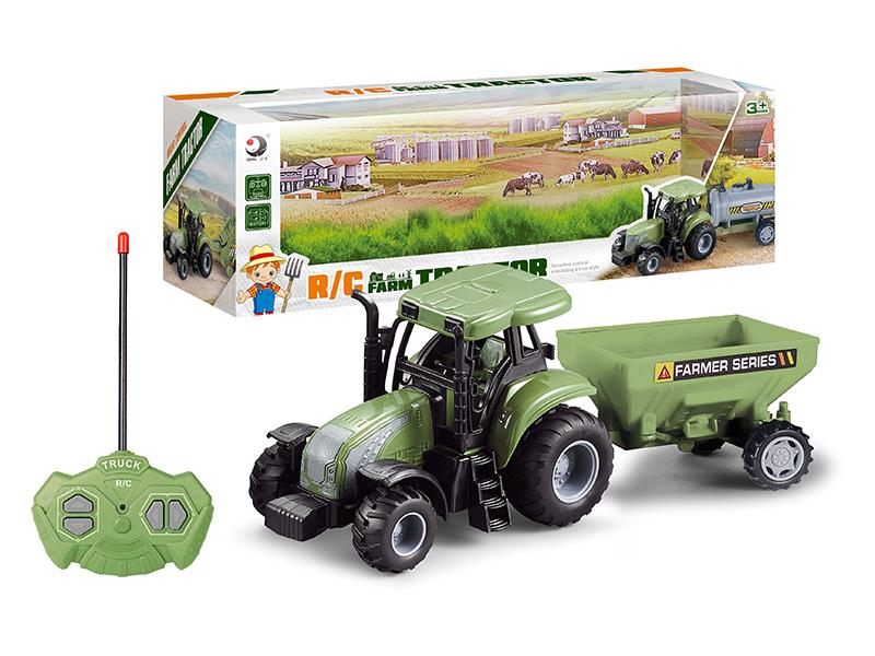 27Mhz Remote Control Farm Tractor Trailer