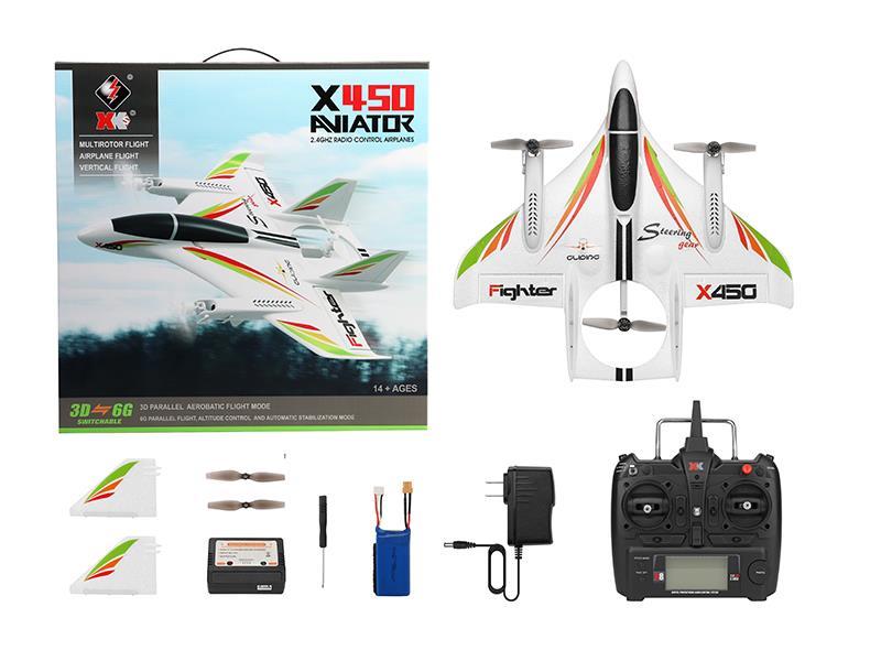 2.4G 6CH R/C Brushless Multifunctional Stunt Airplane