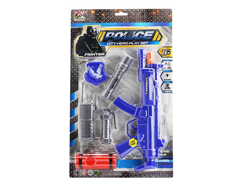 Police Play Set(Gun With Sound)