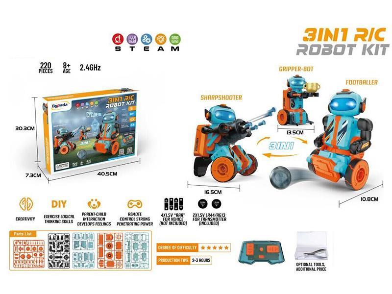 3 In 1 R/C Robot