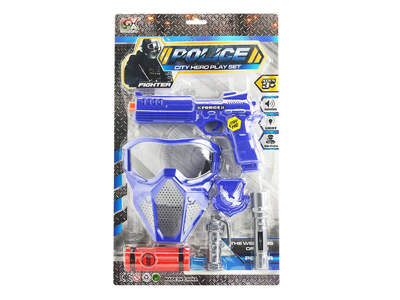 Police Play Set(Gun With Sound)