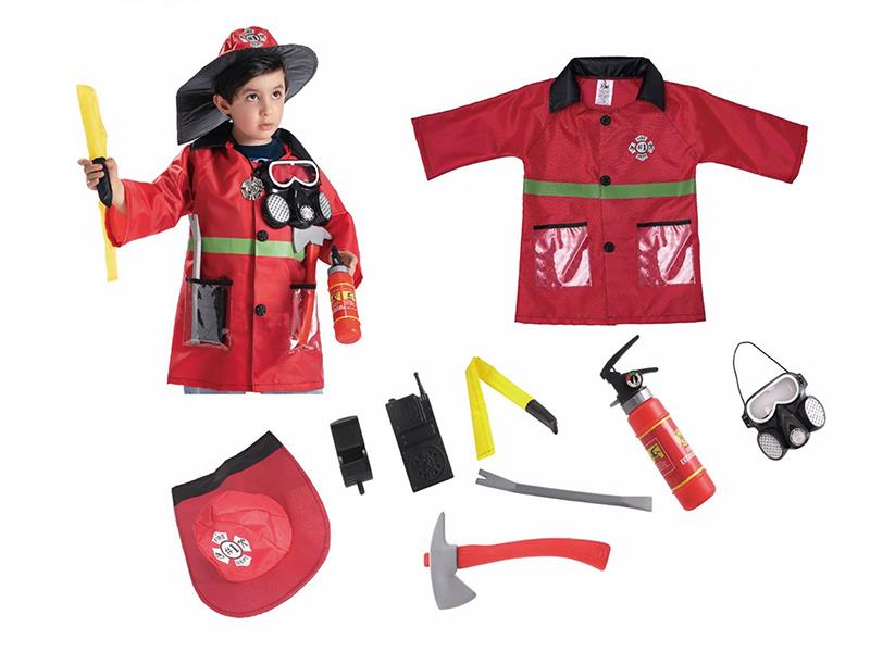 Children's Firefighting Vlothing Role-Playing Set