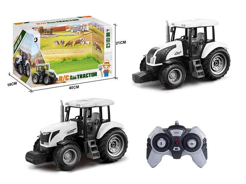 2.4G Remote Control Farm Tractor Toy(Demo + Sounds)Not Included Batteries