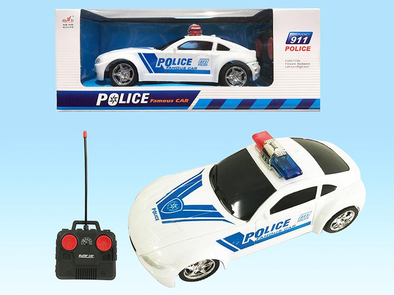 1:18 4CH R/C Police Car