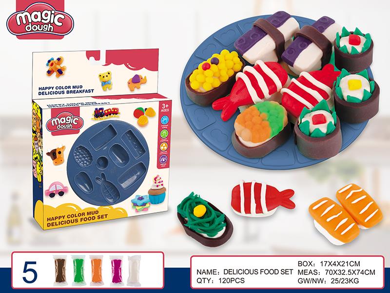 Delicious Food Color Clay Set