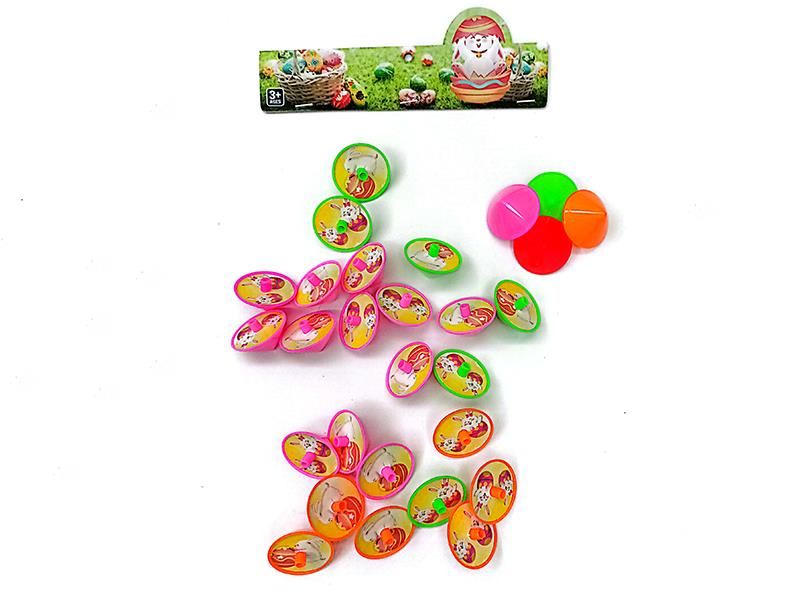 Easter Spinning Tops Toys 24pcs