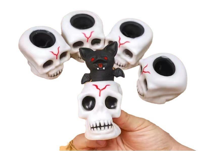 Decompress Toy Skull Squeeze Cup 12PCS