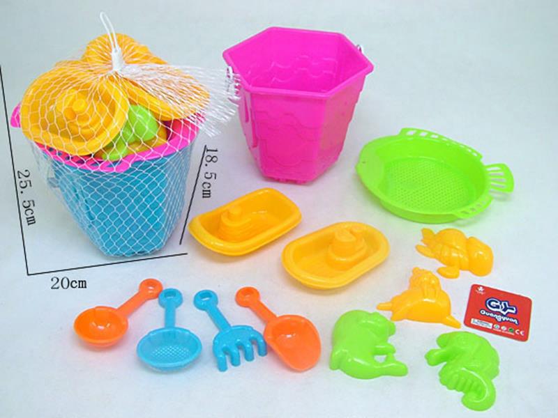 12PCS SAND BEACH TOYS