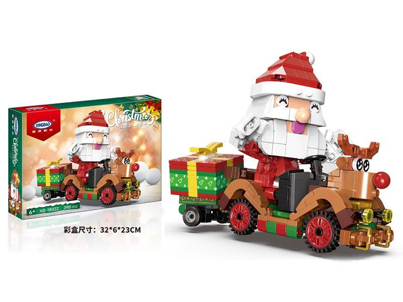 Santa Claus  Building Blocks 390PCS