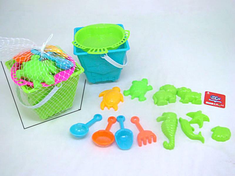 14PCS SAND BEACH TOYS