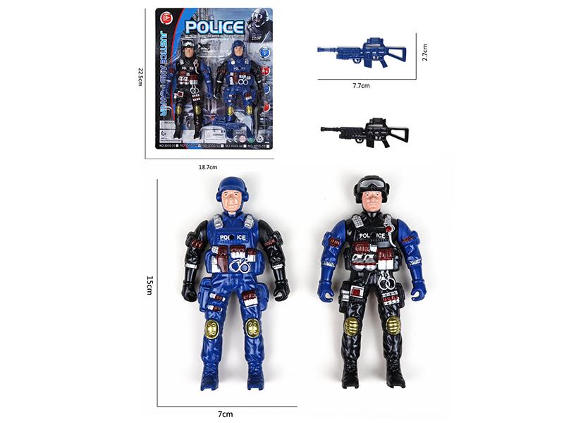 Policeman Toys 2pcs