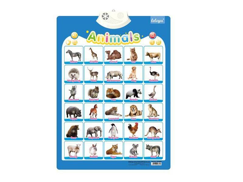 Learning Wall Chart With Sound(Animal)