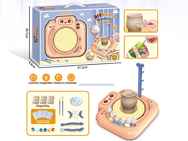 DIY Pottery Machine(Camera Shape)