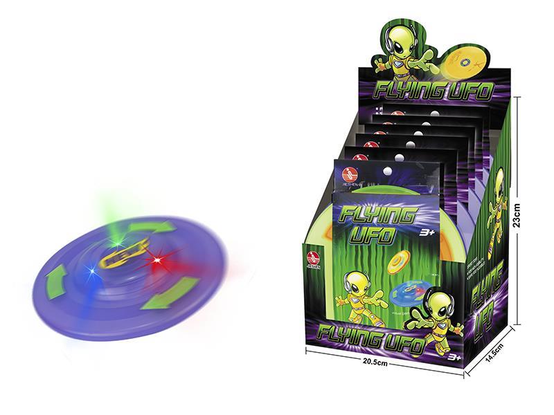 Frisbee(3 Color Flash Light)6PCS