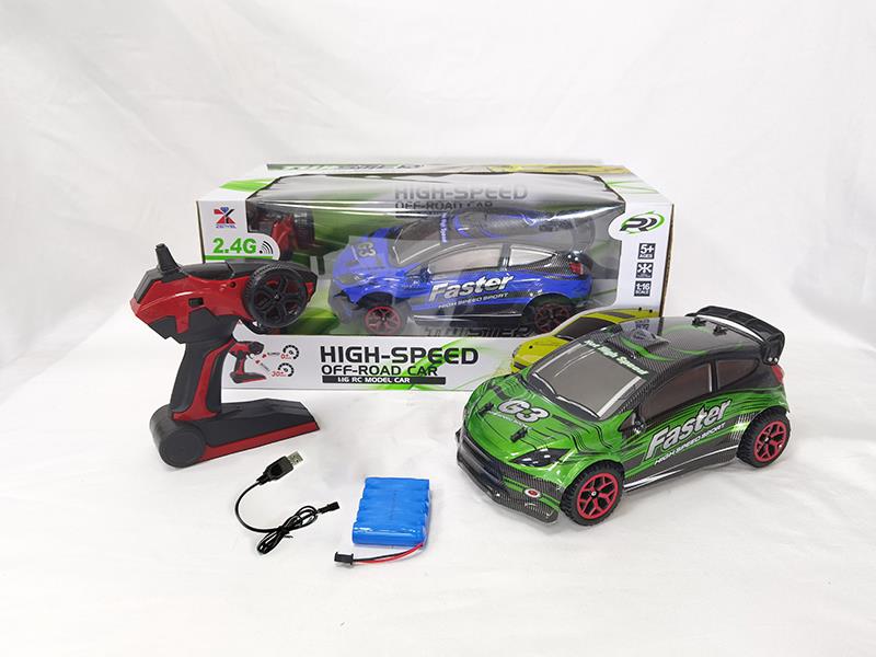 2.4G Remote Control Ford High Speed Car(Included Batteries)