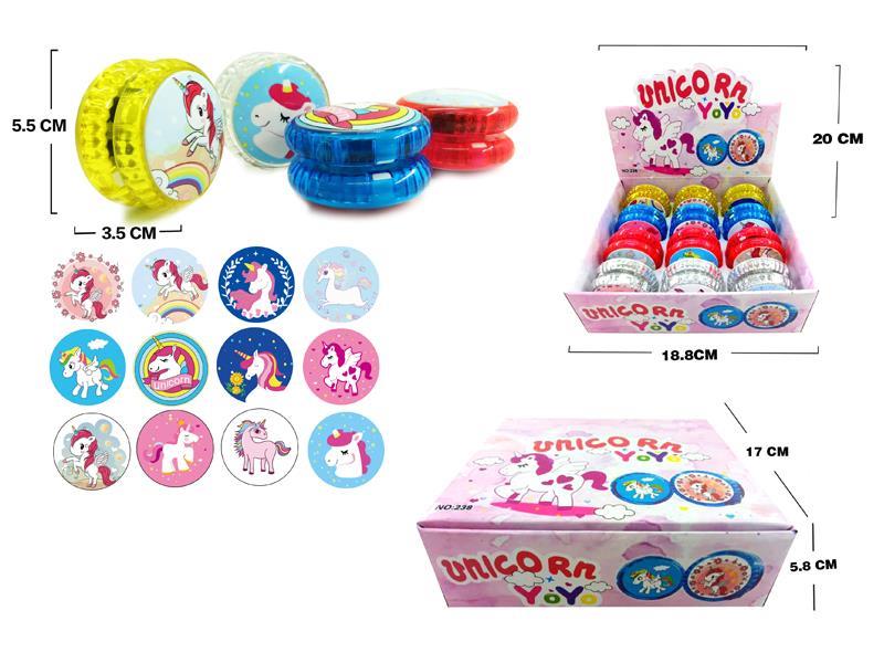 Unicorn Yo Yo 12pcs/Box