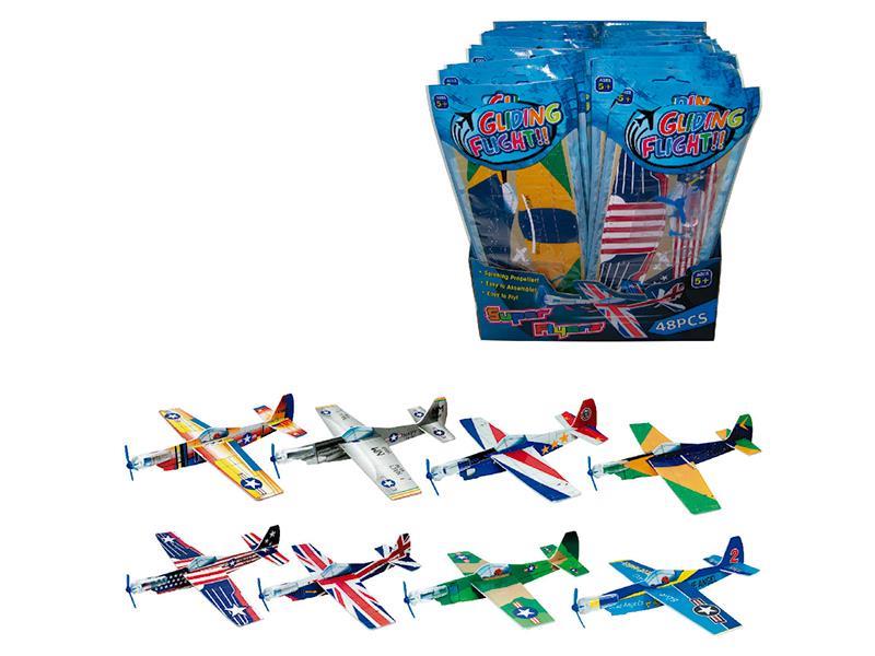 Gliding Airplane 48pcs