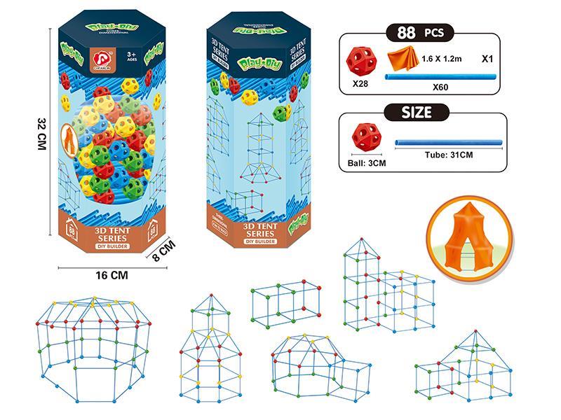 DIY 3D Tent Series