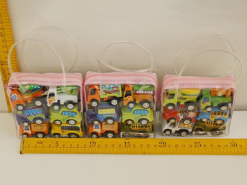 6PCS PULLBACK CAR