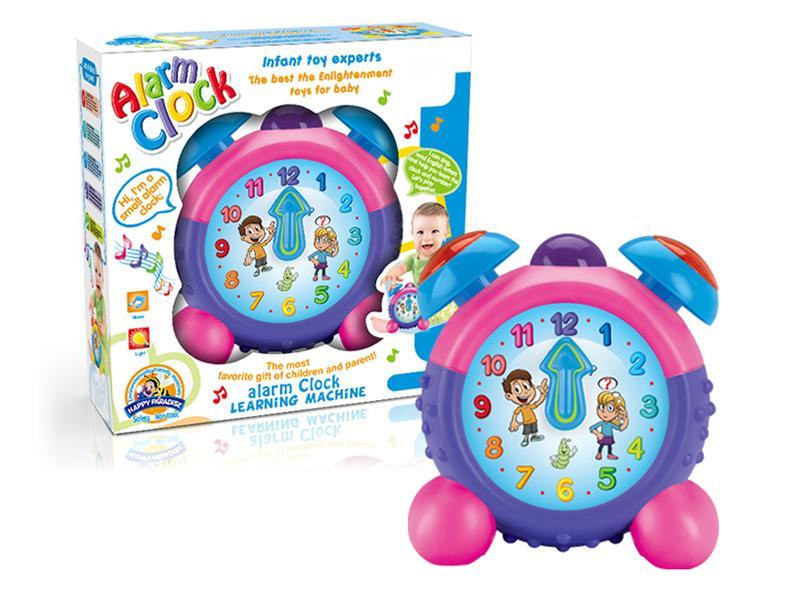 Alarm clock learning machine toy(ENGLISH)