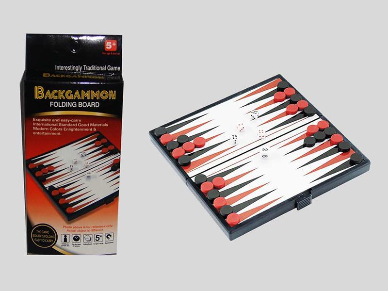 MAGNETIC BACKGAMMON GAME