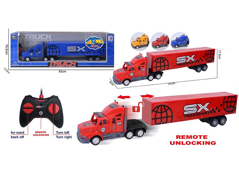 5-Channel Remote Control Container Car