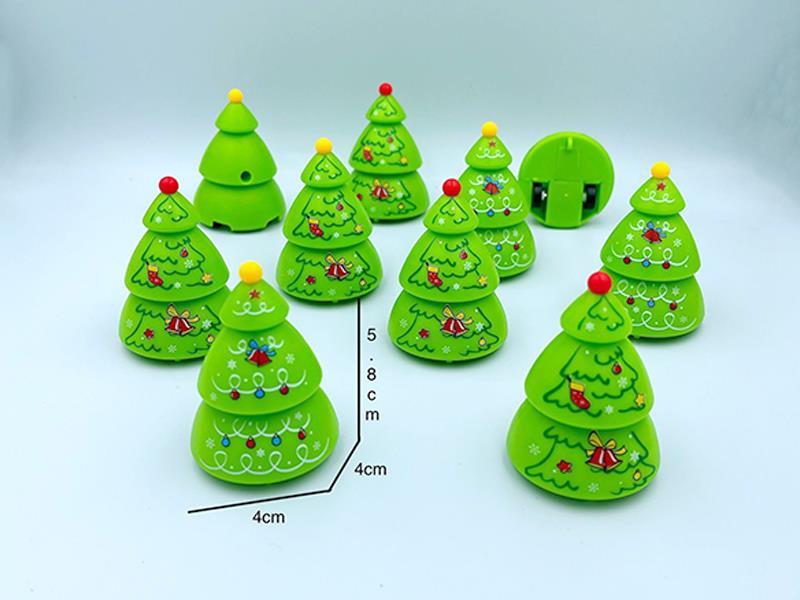 Christmas Tree Pull Back Toys