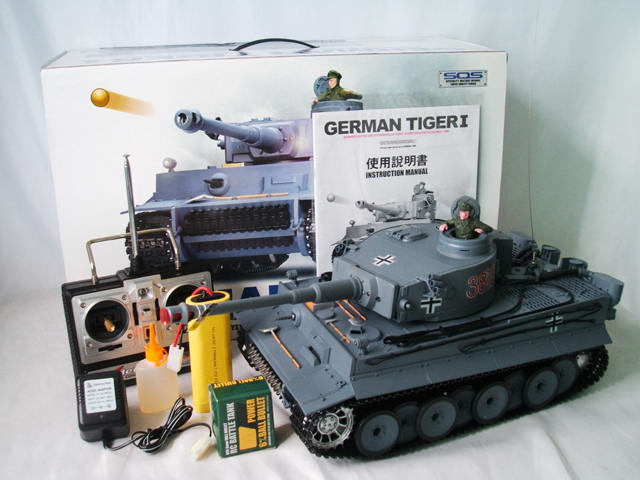 1:16 R/C Tank With Sound&smoke(grey)