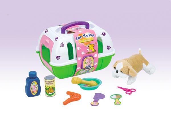 MAKE UP PLAY SET WITH DOG