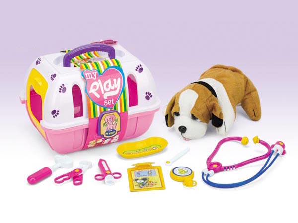 DOCTOR PLAY SET WITH DOG