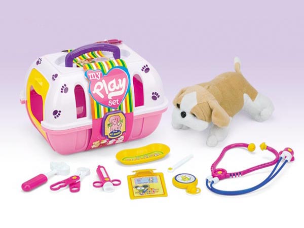 DOCTOR PLAY SET WITH DOG