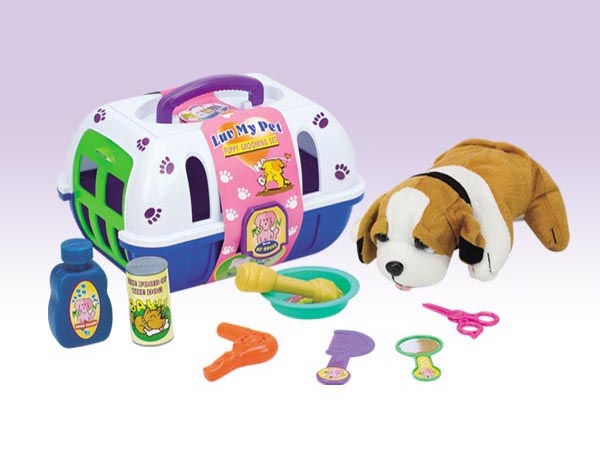 PLAY SET WITH PET