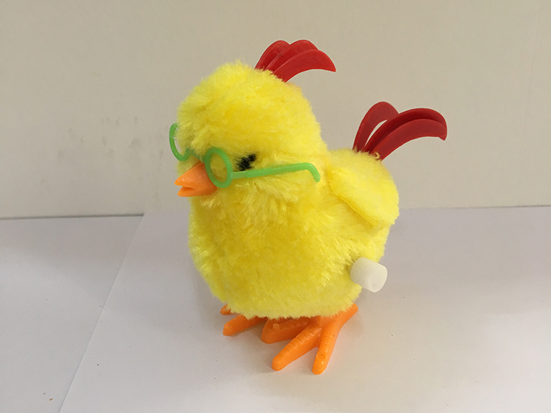 WIND UP COCK WITH GLASSES