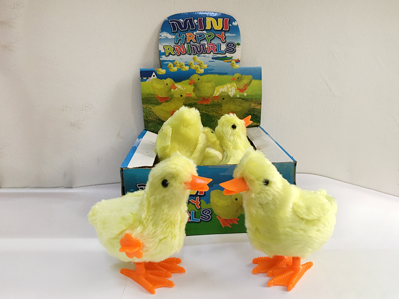 6PCS WIND UP DUCK