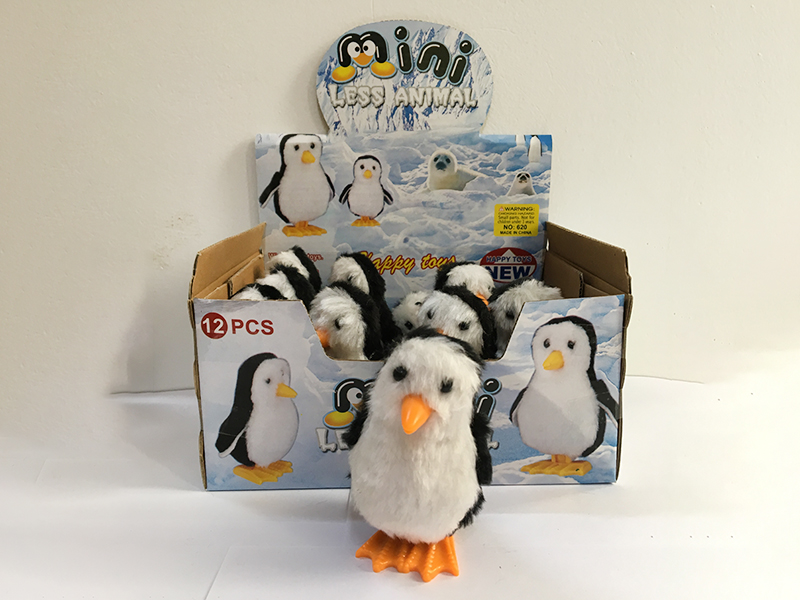 12PCS WIND UP PENGUIN