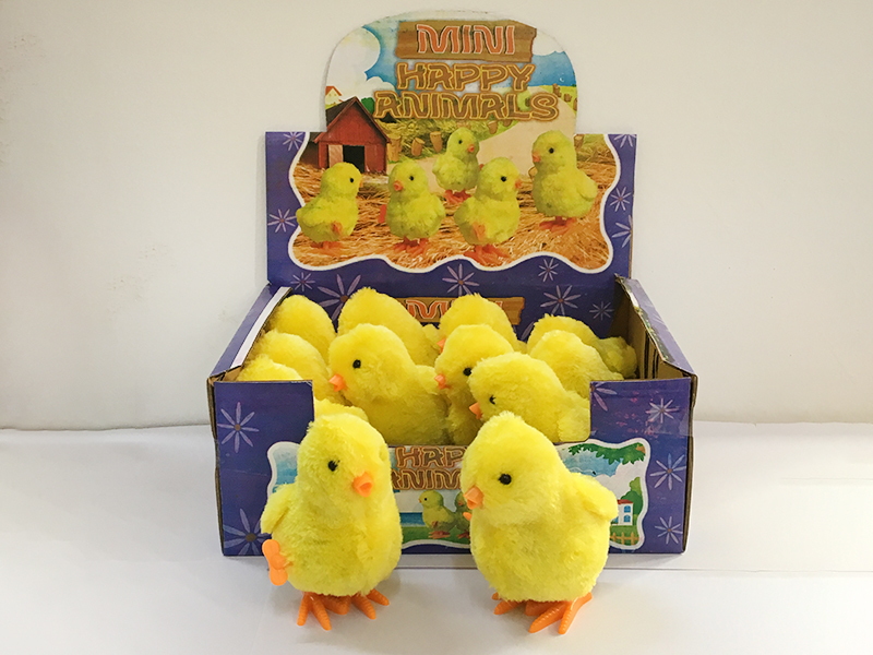 12PCS WIND UP HEN