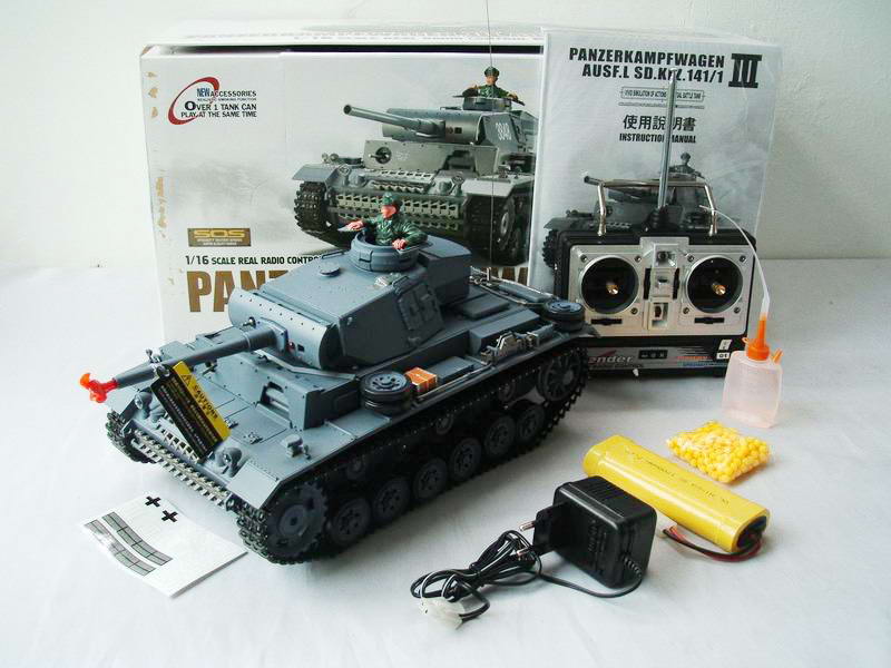 1:16 FULL channels R/C TANK WITH SOUND