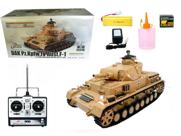 R/C TANK WITH SMOKING