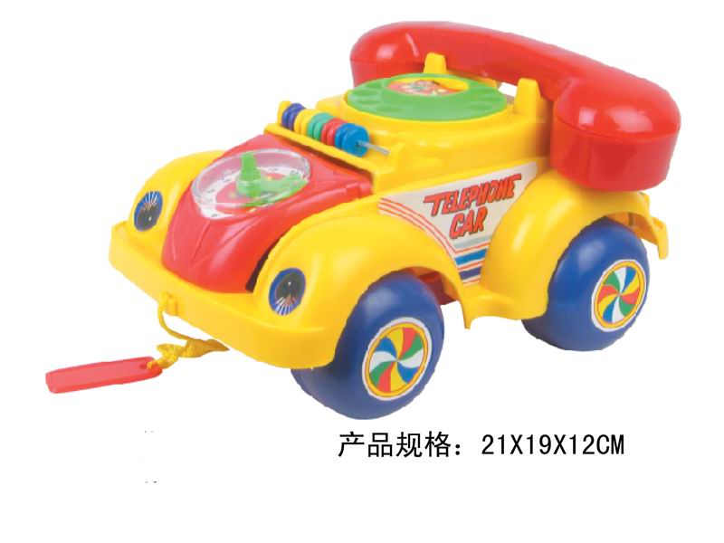 TOYS PULL LINE CAR