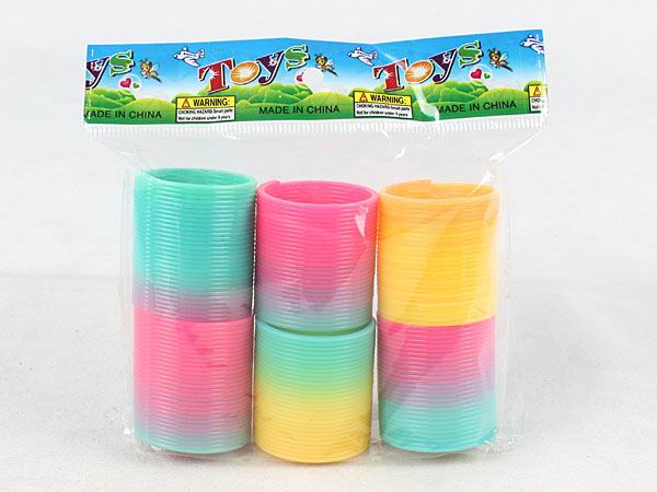 6PCS RAINBOW CIRCLE TOYS