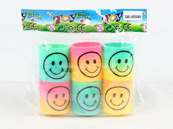 6PCS RAINBOW CIRCLE TOYS