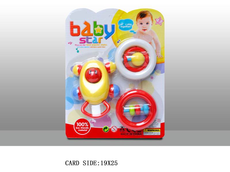 3PCS SHAKING BELL TOYS