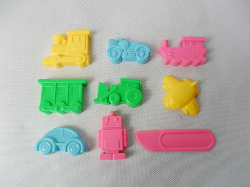 9PCS COLOR MUD SET TOYS