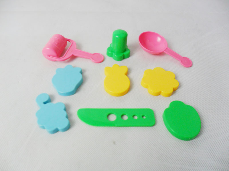 9PCS COLOR MUD SET TOYS