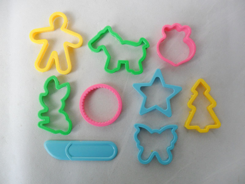 9PCS COLOR MUD SET TOYS