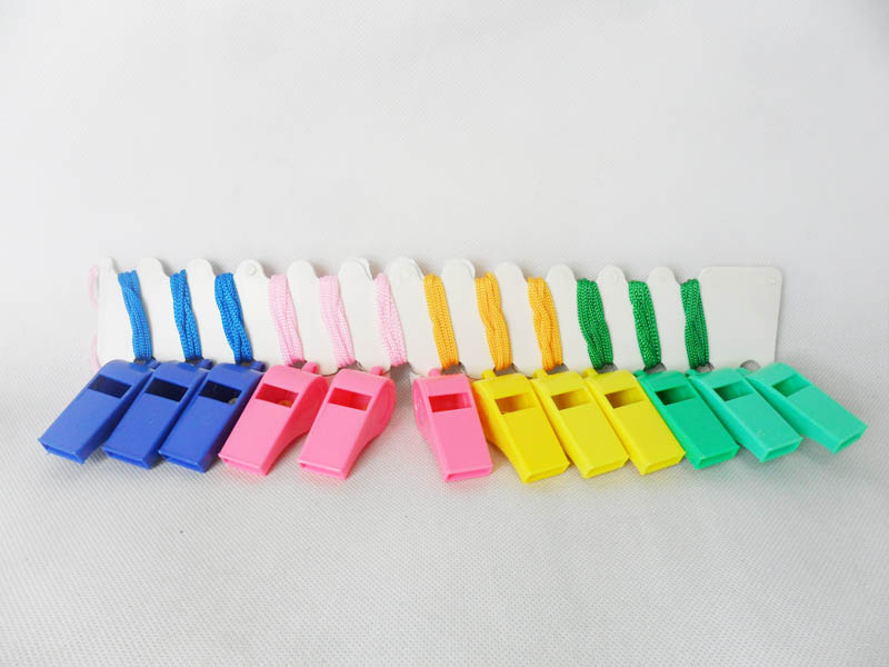 12PCS FOOTBALL WHISTLE TOYS