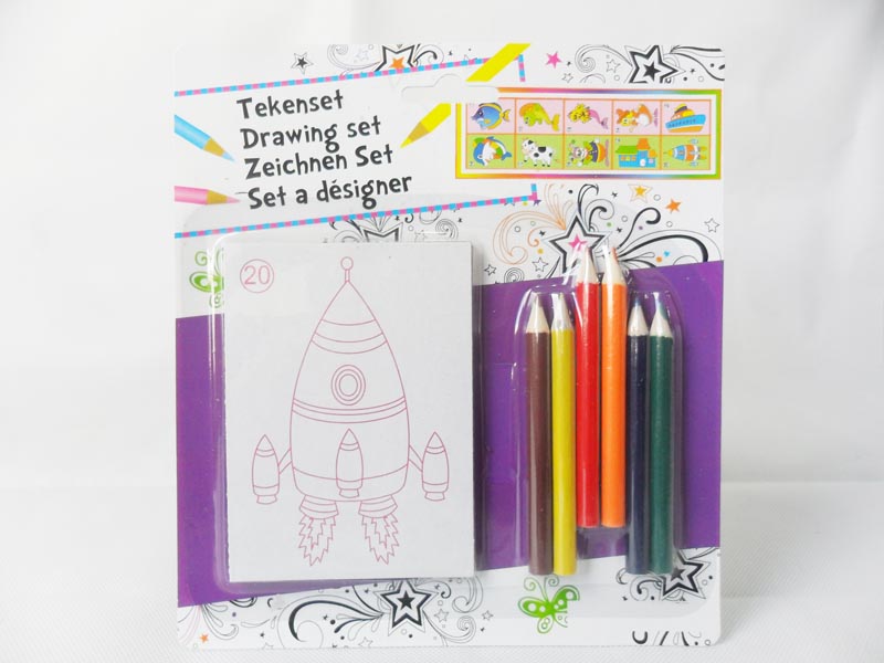 Colored pencil set toy